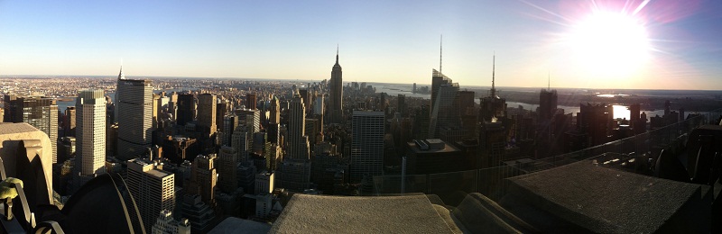 en haut du rockfeller center.JPG