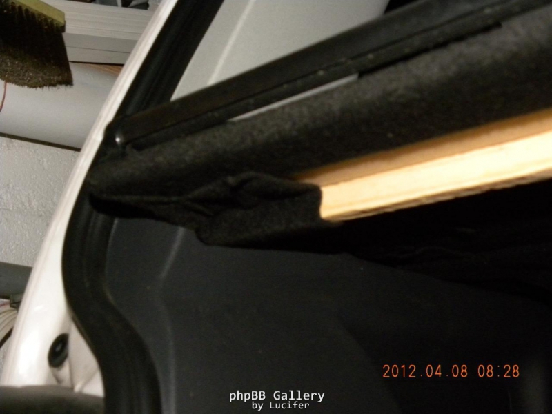 1/2 plage arrière AR - support