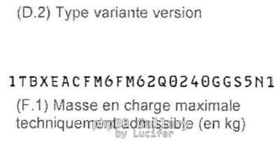 type moteur