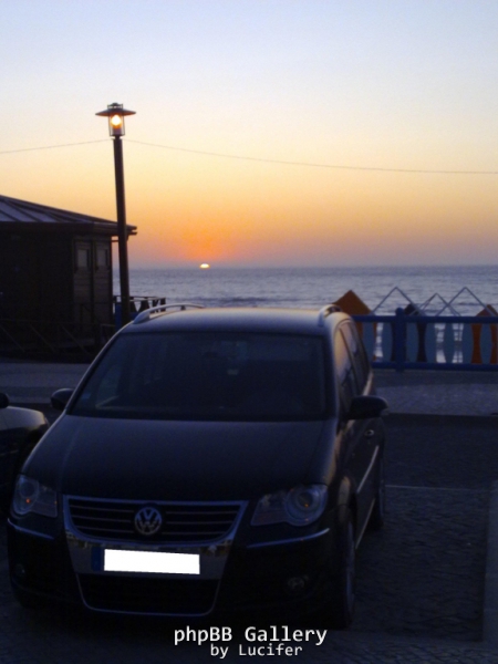 Coucher de soleil au Portugal